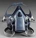 3M 7500 Series Reusable Half Facepiece, Model 7503. Size: Large