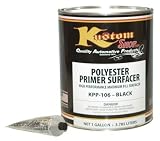 1 GALLON BLACK POLYESTER PRIMER SURFACER AUTO/CAR PAINT