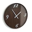 Umbra Prima Clock, Espresso, 24-Inch