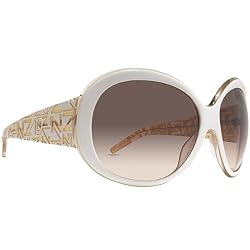 VonZipper Frenzy Women's Fashion Sunglasses - White Rosetta/Gradient