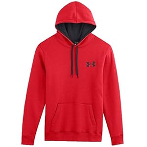 UNDER ARMOUR Storm Rival Full-Zip Men's Hoody, Red/Black, L