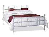 OBC Carnew 6ft Super King Bed Frame Silver