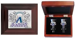 Arizona Diamondbacks Collectors Gift Box w/Flared Shooters - MLB Baseball Fan Shop Sports Team Merchandise