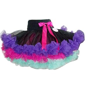 Black Multilayer Pettiskirt Sytle Tutu Size: Medium by Posh