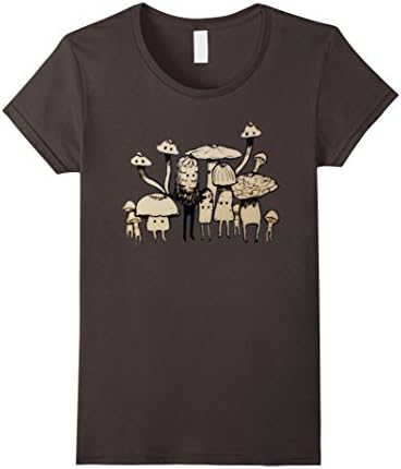 William Detwiler Art- Fungus Friends - Female Small - Asphalt