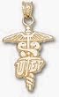 Univ Of Texas El Paso "Utep" Caduceus Charm/Pendant