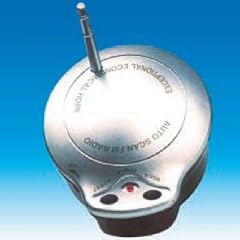 Fahrradradio mit Antenne und Sirene