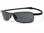 New Tag Heuer TagHeuer 5018 Curve Series 101 Ruthenium Frame Sunglasses Gray Lens Size: 61-15-125