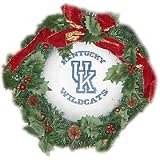 Kentucky Wildcats 22 Fiber Optic Holiday Wreath - COLLEGE ATHLETICS Sports Merchandise