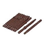 uxcell トルクスドライバービット S2スチール トルクスドライバービット4mm 10個入り