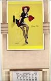 Elvgren 1959 Pin-Up Calendar (Going Up)