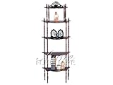 5-tier Rack in Cherry Finish Acs002283