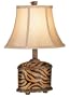 Animal Print Canister Accent Lamp