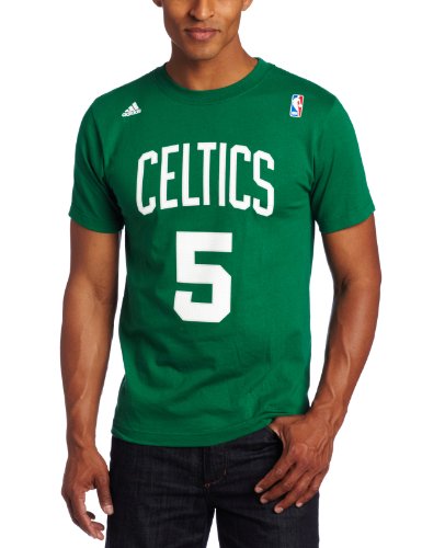 NBA Men's Boston Celtics Kevin Garnett Gametime Name & Number Tee (Green, X-Large)