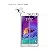 MXX Shatterproof 9H Tempered Glass Screen Protector for Samsung Note 4, 1-Pack (Retail Packaging)