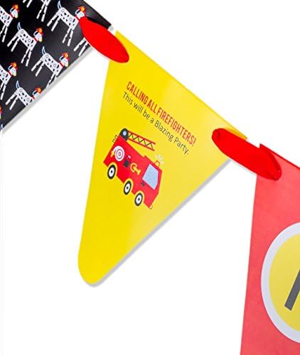 Fire Truck Party Banner