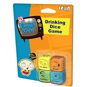 Family Guy Drinking Games dice! Family Guy Drinking Games dice!