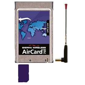Sierra Wireless AirCard 750 - Wireless cellular modem - plug-in module - PC Card - GSM, GPRS - AT&T