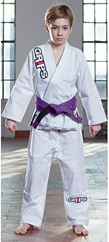 Grips Lil Secret Kids BJJ Gi 2015 (White, K00)