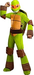 Teenage Mutant Ninja Turtles Deluxe Michelangelo Costume, Small