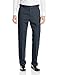 Haggar Men's Cool 18 Birdseye Plain Front Hidden Expandable Waist Pant