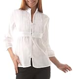 Promod Gathered, embroidered shirt