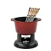 Chasseur Cast Iron Classic Fondue Set (Chilli Red)