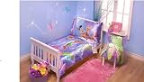 Disney Fairies Tinkerbell Toddler Bedding 4 Pc Set