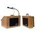 AMPLIVOX S272-OK MODULAR EZ SPEAK FOLDING OAK LECTERN