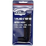 EKLIND TOOL 69205 Metric Hex-L Key Set, 7-Piece [並行輸入品]