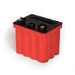 NEW BALLISTIC PERFORMANCE LITHIUM EVO2 12V 12 CELL MOTORCYCLE BATTERY, RED, 410 AMPS, LH NEGATIVE
