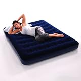 Smart Air Beds Simple Sleep Flocked Top Queen Size Air Bed w/AC Pump