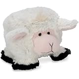 goDog Puppy Tough Ball Lamb Dog Toy with Chew Guard Technology