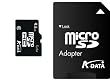 A-Data 4 GB microSDHC Class 6 Flash Memory Card FFP AUSDH4GCL6AP (Black)
