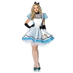 Leg Avenue - 2-teilig, "Teatime Alice", Satinkleid, Kopfreif - 83802