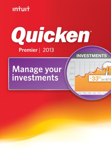 Quicken Premier 2013 [Download] [OLD VERSION]