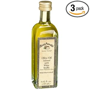 FungusAmongUs Olive Oil Infused With White Truffle, .02-Ounce Jars (Pack of 3) by 
