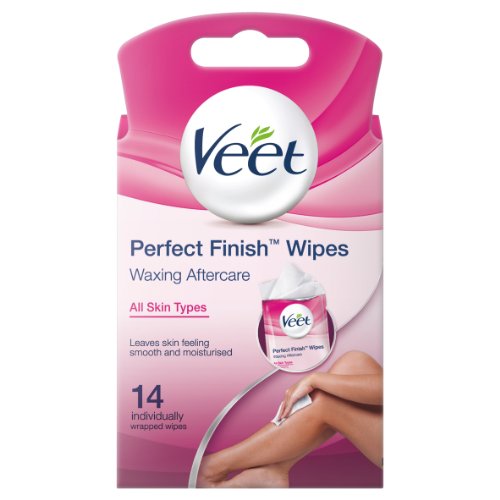 Veet Easy Wax Perfect Finish Wipes - Pack of 14 Wipes