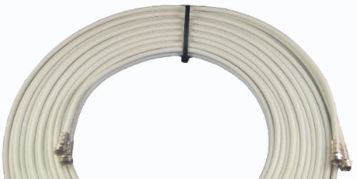 5m White Twin Satellite Cable Extension Kit For Sky+ , HD , Allows You To Relocate Your Existing Box , Kit Consists Of 5m Sky Double Coax , 5 x Cable Clips , 4 x F-connectors , 2 x F-connector Couplers