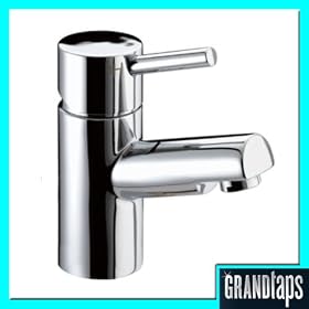 Monobloc Basin Faucet Mixer Tap Standard UK & basin pop up waste & fittings & flexi hoses - Grand Taps Range Pride 1