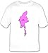 T-shirt with myanmar, map, vector