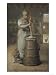 Churning Butter, 1866-68 Art Giclee Poster Print by Jean-Francois Millet, 12x16