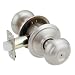 Schlage F40VGEO619 Georgian Privacy Knob, Satin Nickel