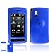 LG Vu CU920/CU915 Cell Phone Dark Blue Honey Protective Case Faceplate Cover