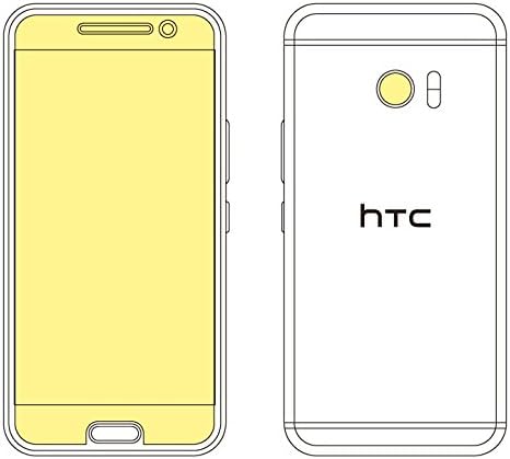 Martin Fields Overlay Plus Screen Protector (HTC 10) - Includes Camera Lens Protector