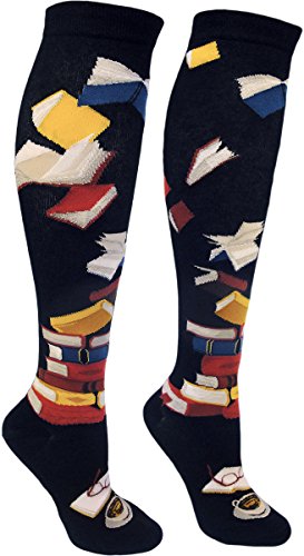 ModSocks Women's Bibliophile Knee Socks