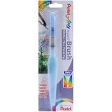 Pentel Arts Aquash Water Brush, Small Brush, Fine Point Tip,  1 Pack (FRHFBP)