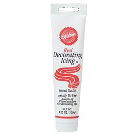 Red Decorating Icing - 4.25 Ounces by Wilton