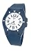 Q&Q Navy Blue Silicone Unisex Watch with White Dial # VQ68J015Y