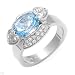 Ring With 3.90ctw Precious Stones - Genuine Clean title=